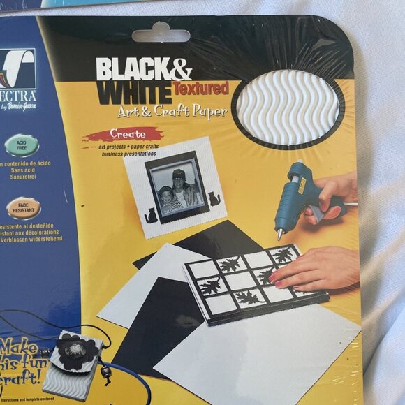 Metallic Textured & Fadeless Art & Craft Paper Sets  4 Packs - Picture 2 of 6